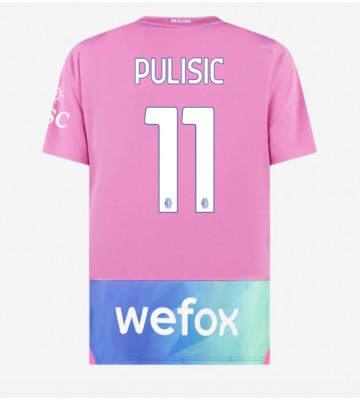 AC Milan Christian Pulisic #11 Koszulka Trzecich 2023-24 Krótki Rękaw